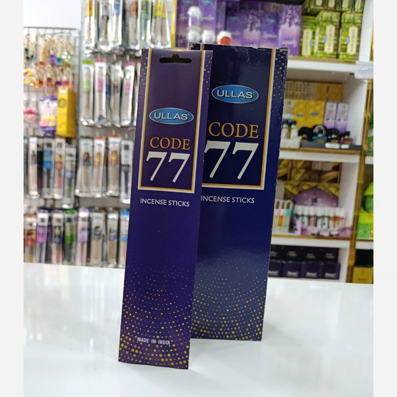 عود پاکتی رایحه کد 77( Code 77 ) برند Ullas