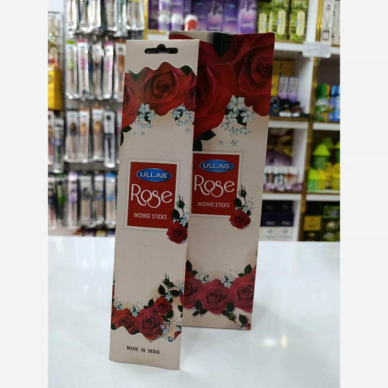 عود پاکتی رایحه گل رز(Rose ) برند Ullas