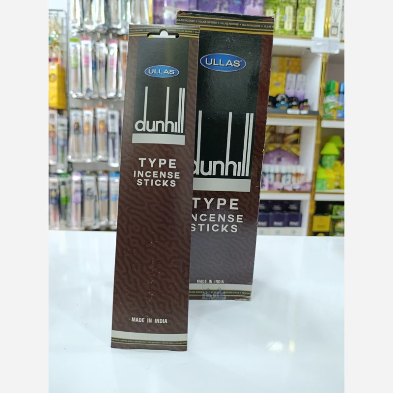 عود پاکتی رایحه دانهیل قهوه ای(Dunhill Brown ) برند Ullas