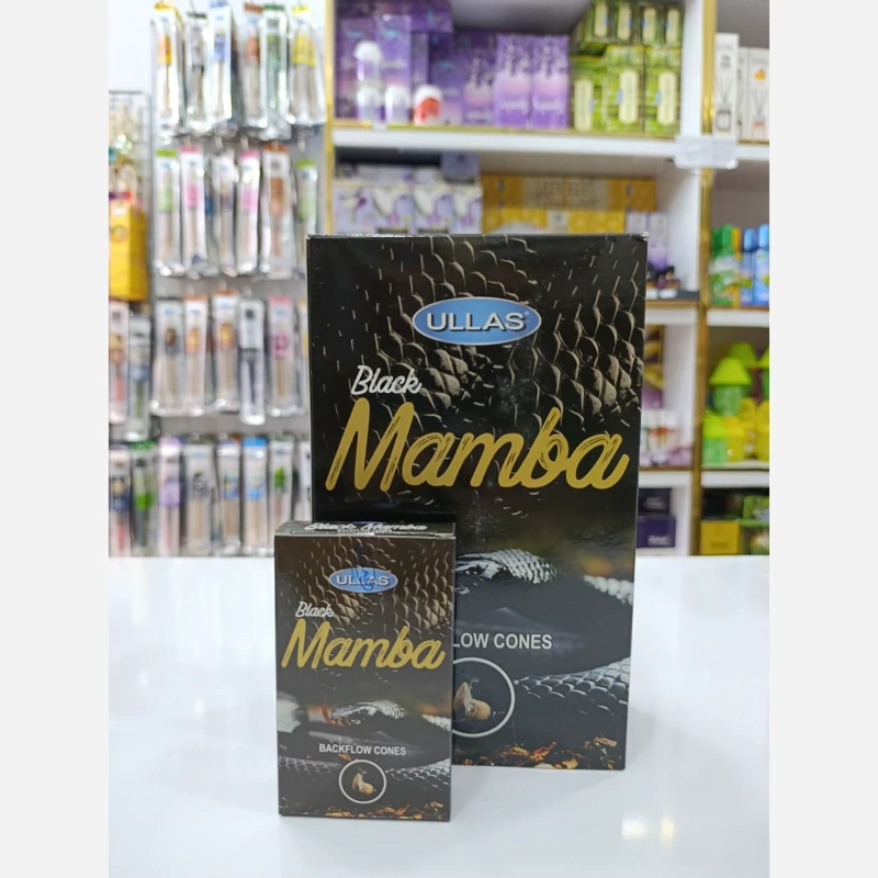 عود آبشاری رایحه بلک مامبا( Black Mamba) برند الاس(Ullas)