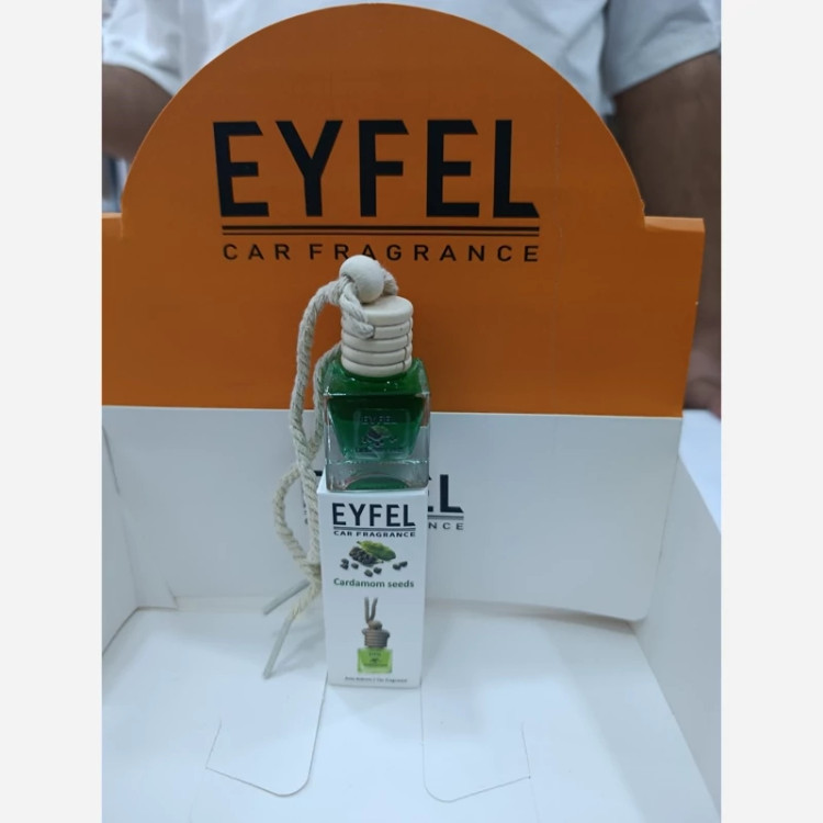 خوشبوکننده آویز خودرو برند ایفل(Eyfel)،عمده،باکس 24 عددی