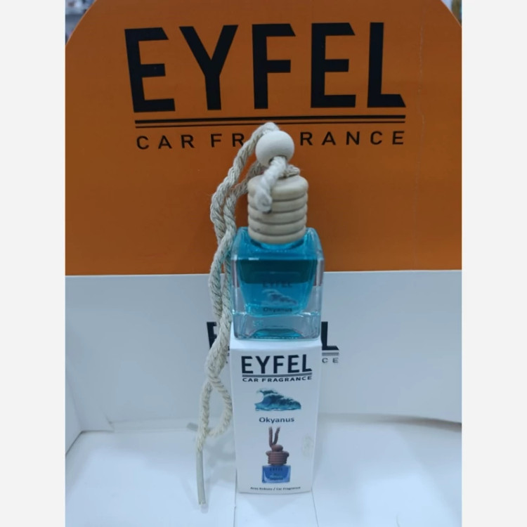 خوشبوکننده آویز خودرو برند ایفل(Eyfel)،عمده،باکس 24 عددی