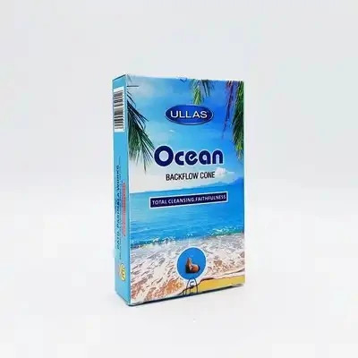 عود آبشاری رایحه اقیانوس( Ocean) برند الاس(Ullas)، عمده، باکس 12 بسته ای