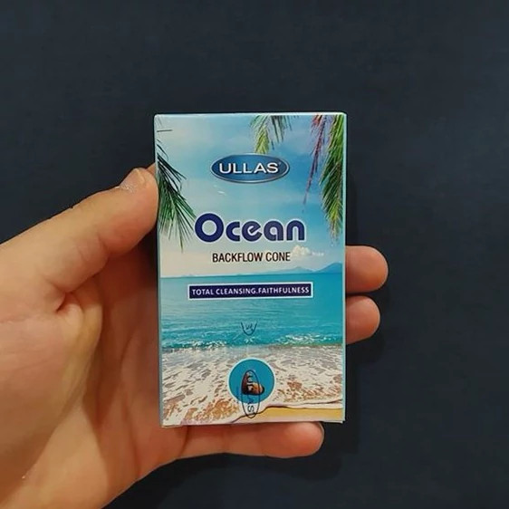 عود آبشاری رایحه اقیانوس( Ocean) برند الاس(Ullas)، عمده، باکس 12 بسته ای