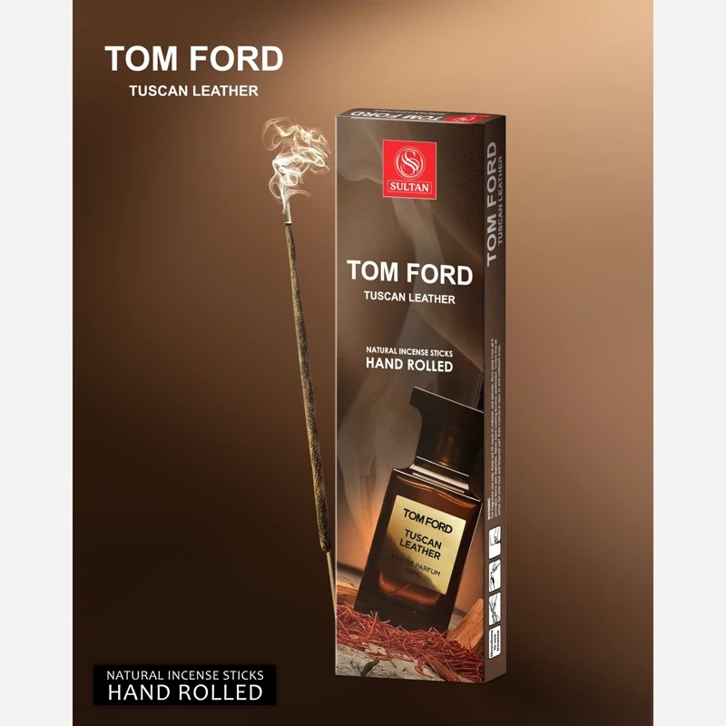 عود دستساز تامفورد توسکان لدر (Tom Ford Tuscan Leather )،عمده،پک 12 بسته ای
