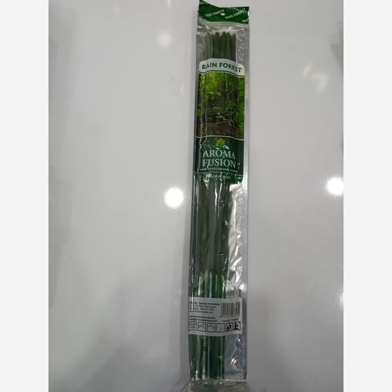 عود آرومافیوژن(Aroma Fusion) بلند 50 سانتی برند دارشان(Darshan) رایحه جنگل بارانی(Rain Forest )