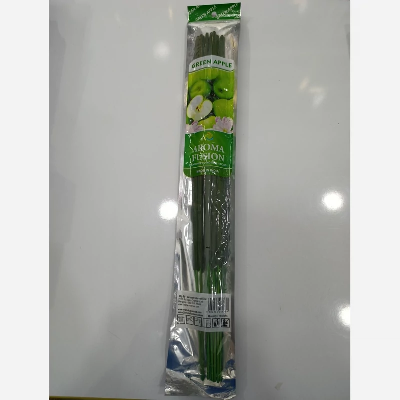 عود آرومافیوژن(Aroma Fusion) بلند 50 سانتی برند دارشان(Darshan) رایحه سیب سبز(Green Apple )