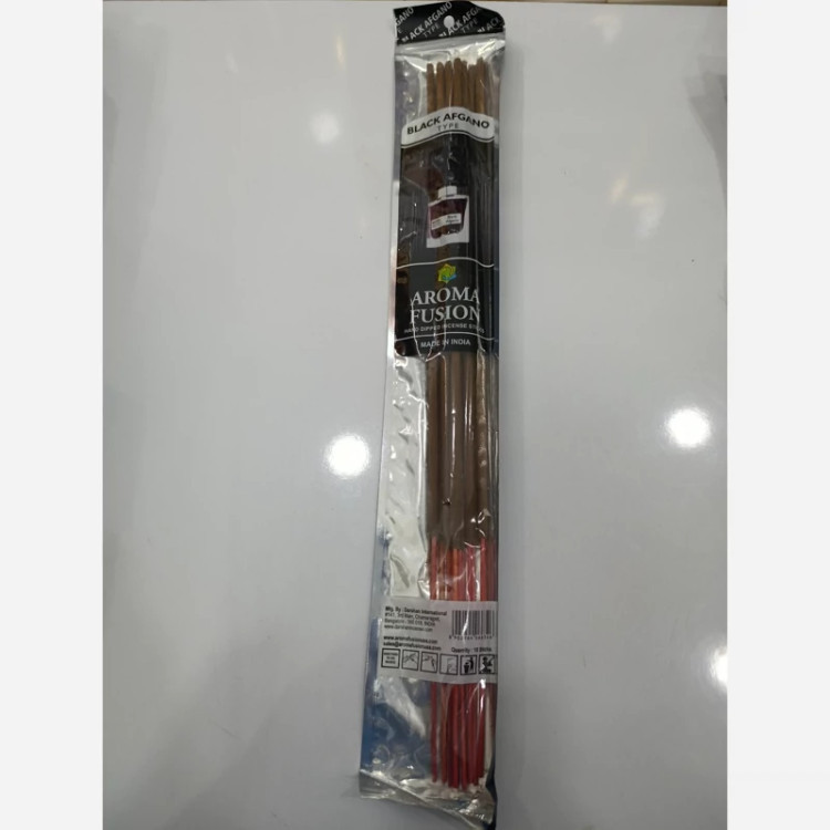 عود آرومافیوژن(Aroma Fusion) بلند 50 سانتی برند دارشان(Darshan) رایحه بلک افغان(Black Afgano )