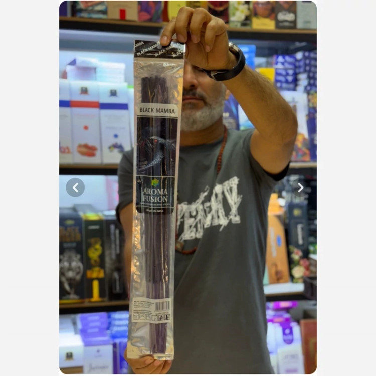 عود آرومافیوژن(Aroma Fusion) بلند 50 سانتی برند دارشان(Darshan) رایحه جنگل بارانی(Rain Forest )