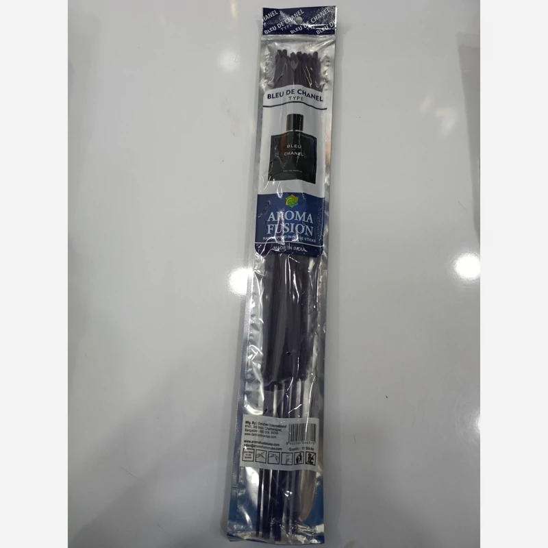 عود آرومافیوژن(Aroma Fusion) بلند 50 سانتی برند دارشان(Darshan) رایحه بلو شنل(Blue Chanel )