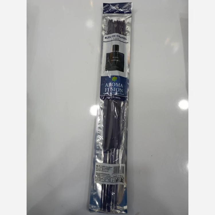 عود آرومافیوژن(Aroma Fusion) بلند 50 سانتی برند دارشان(Darshan) رایحه بلو شنل(Blue Chanel )