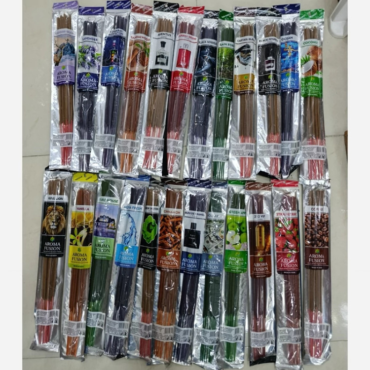 عود آرومافیوژن(Aroma Fusion) بلند 50 سانتی برند دارشان(Darshan) رایحه شیخ شیوخ(Sheikh Shuyukh )