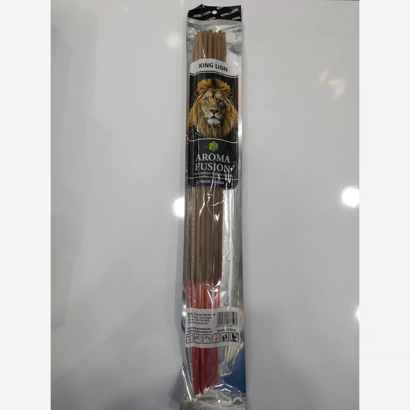 عود آرومافیوژن(Aroma Fusion) بلند 50 سانتی برند دارشان(Darshan) رایحه شیر آفریقایی(African Lions)