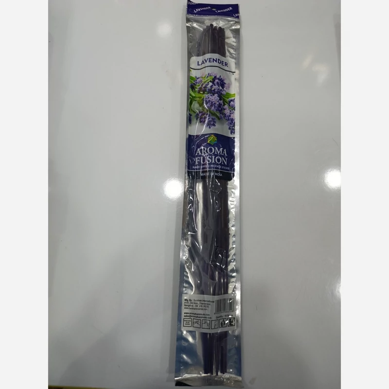 عود آرومافیوژن(Aroma Fusion) بلند 50 سانتی برند دارشان(Darshan) رایحه با لاوندر(Lavender)