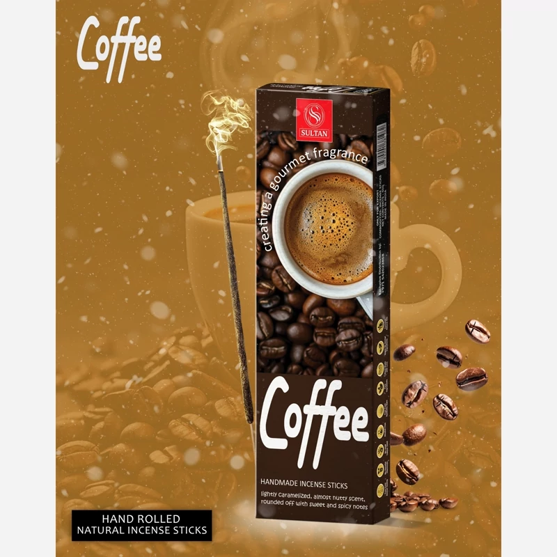 عود دستساز قهوه(Coffee)،عمده،پک 12 بسته ای