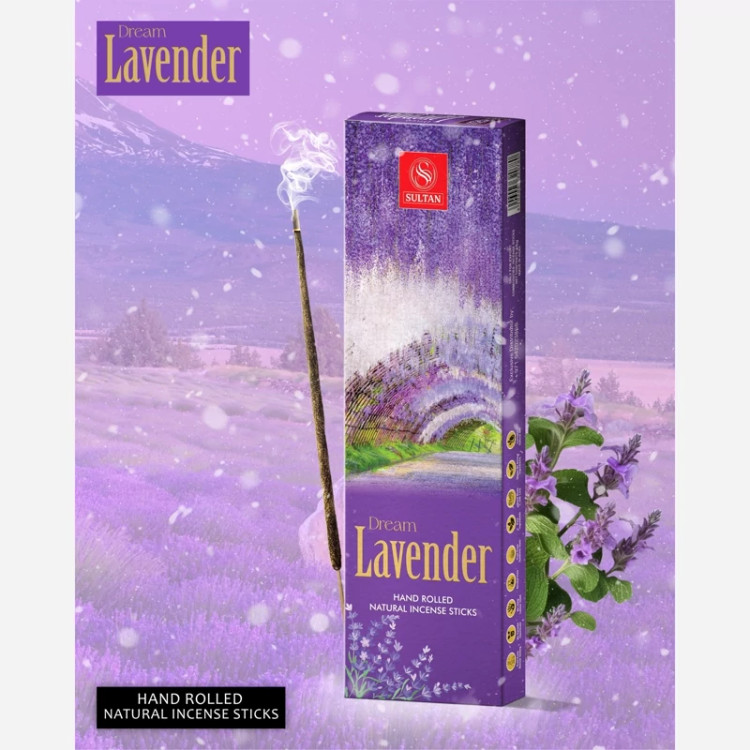 عود دستساز لاوندر (Lavender)، عمده، پک 12 بسته ای