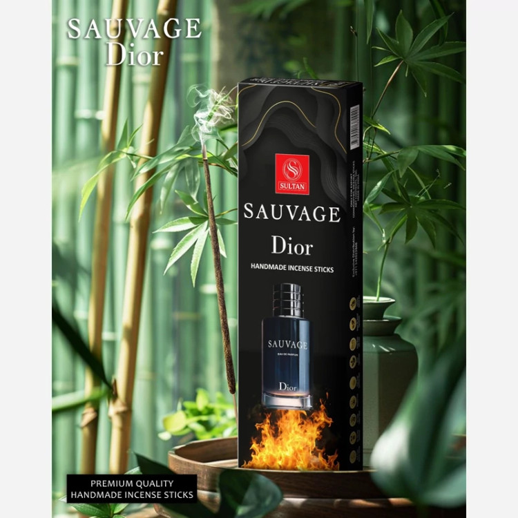 عود دستساز ساوج دیور(Sauvage Dior)،عمده، پک 12 بسته ای