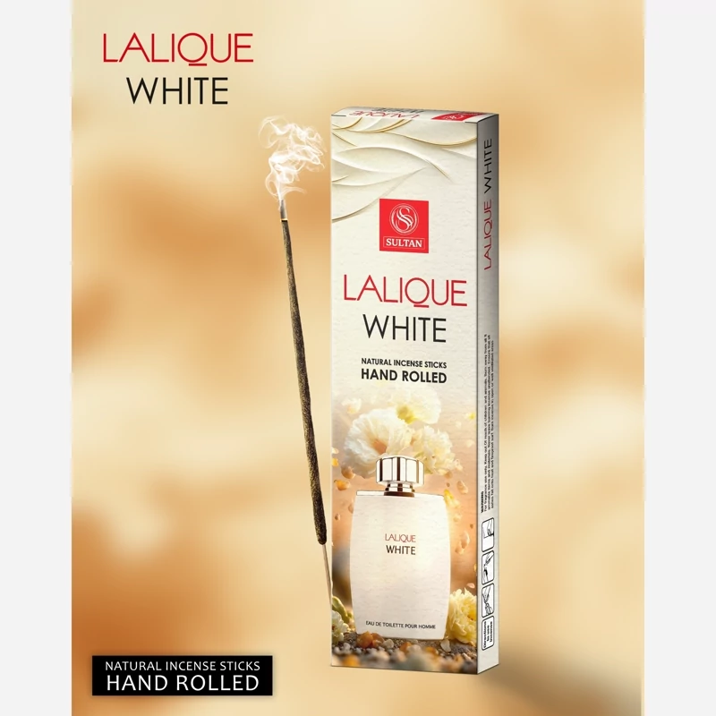 عود دستساز لالیک سفید( Lalique White)، عمده، پک 12 بسته ای
