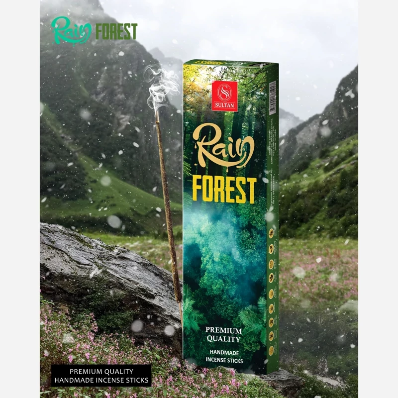 عود دستساز جنگل بارانی( Rain Forest )، عمده، باکس 12 بسته ای