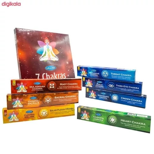 عود دستساز چاکرا شبکه خورشیدی ( Solar plexus Chakra) برند الاس(Ullas)
