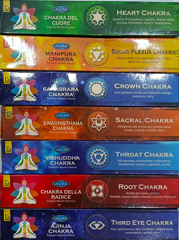 عود دستساز چاکرا شبکه خورشیدی ( Solar plexus Chakra) برند الاس(Ullas)