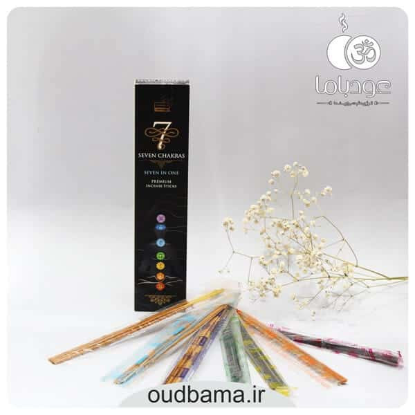 عود هفت رایحه مناسب مدیشتن(7Chakras) از برند دارشان(Darshan)