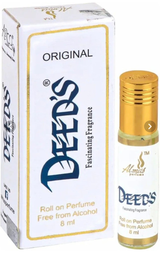 عطر DEEDS از برند الماس(Almas) با رایحه صابون داوو(Dove)
